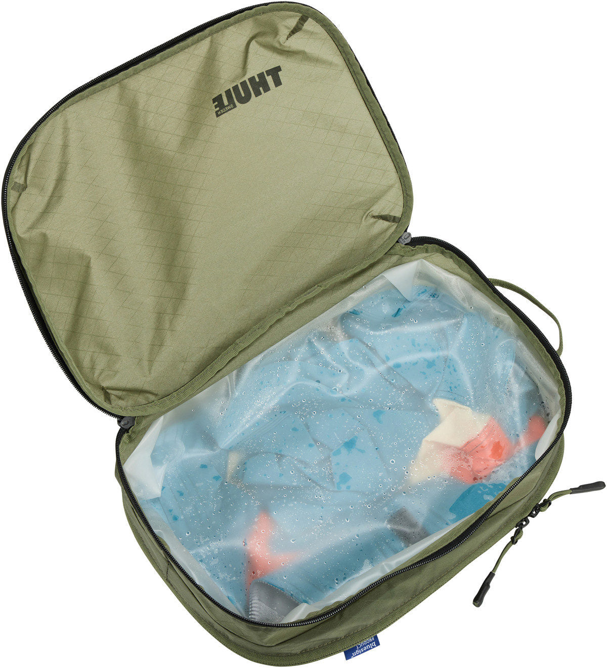 Thule clean dirty packing cube soft gree