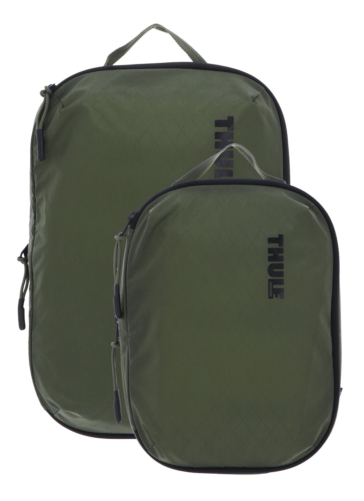 Thule compression packing cube set soft green