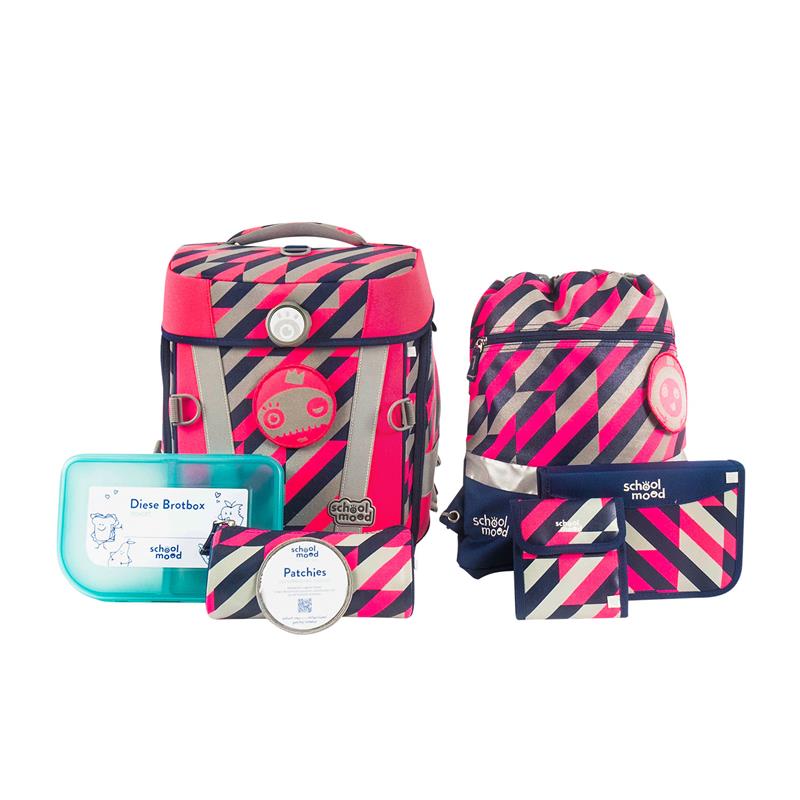 SchoolMood Hero Air+ Schulranzenset Yuna (Neon Pink) von Felidae (Europe) GmbH - Nur €144! Entdecke mehr bei Fachcenter Wagner